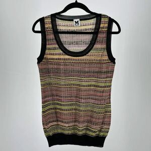 Missoni Multi-Color Knit Vest Size 10